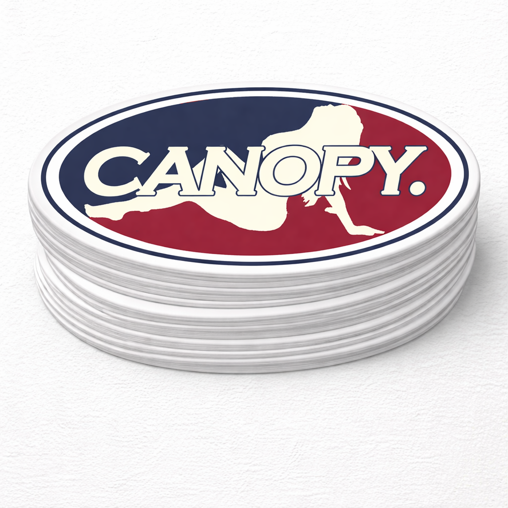 'Canopy Patch' 2.5 Inch Vinyl Sticker