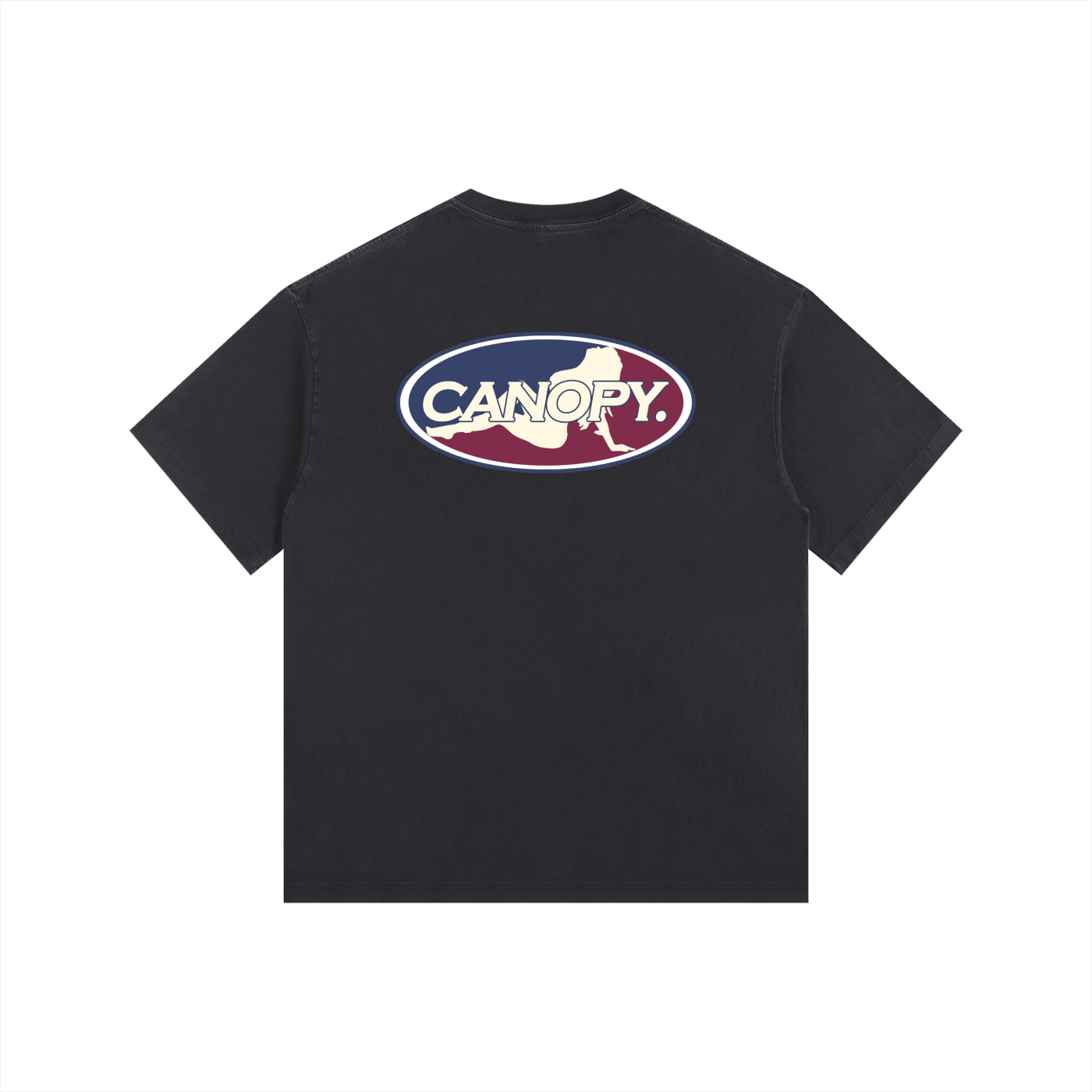 'Canopy Patch' Vintage Washed Oversized T-Shirt